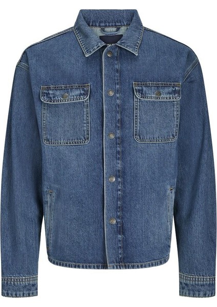 Jack Jones Chase Overshırt Erkek Jean Gömlek 12249029