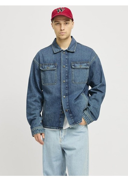 Jack Jones Chase Overshırt Erkek Jean Gömlek 12249029 fiyatları