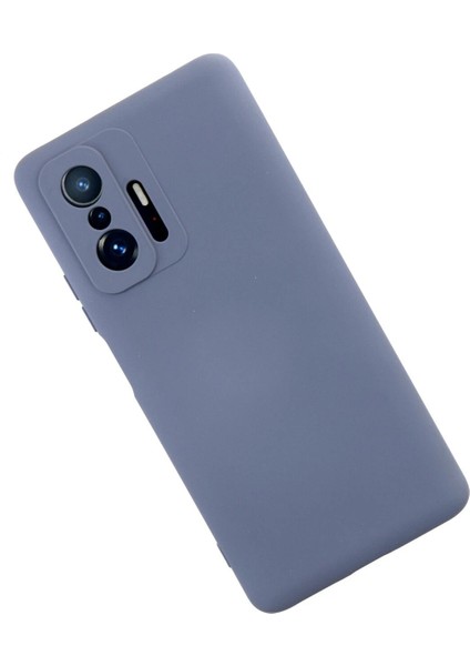 Xiaomi Mi 11T Pro Kılıf Nano Içi Kadife Silikon - Gri Nrmsa fiyatları
