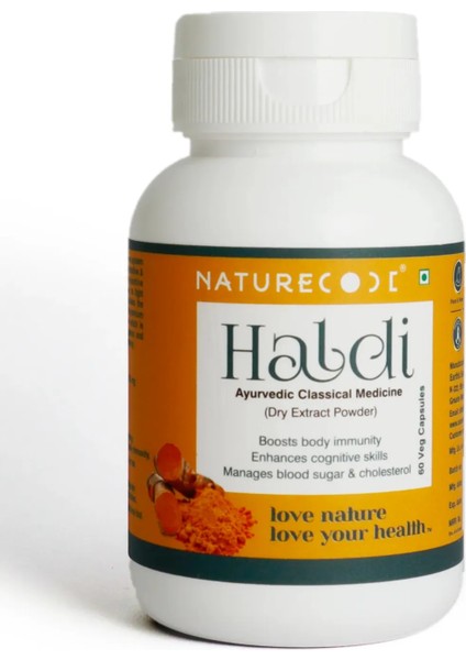Zerdeçal-Haldi Ekstrat Tozu | 450 Mg - 60 Kapsül