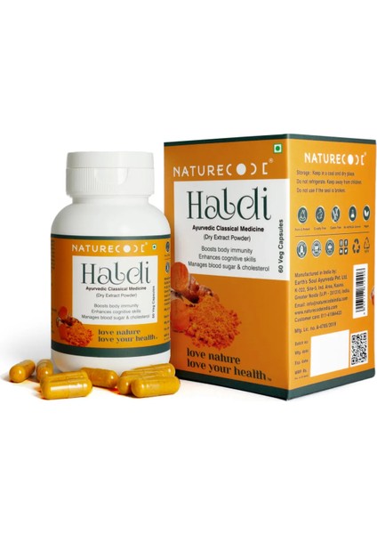 Zerdeçal-Haldi Ekstrat Tozu | 450 Mg - 60 Kapsül fiyatları