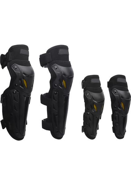 Motosiklet Diz Dizlik Pedleri Dirsek Koruması Ayarlanabilir Elastik Kayış Motocross Diz Koruma Zırhı Dirtbike Yarış Siyah (Yurt Dışından) modelleri