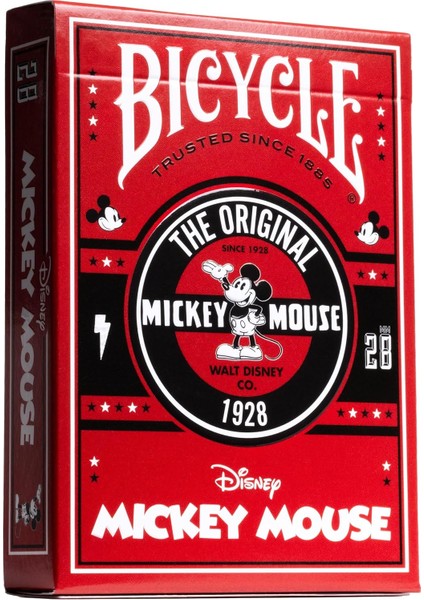Classic Mickey Mouse Inspired Playing Cards