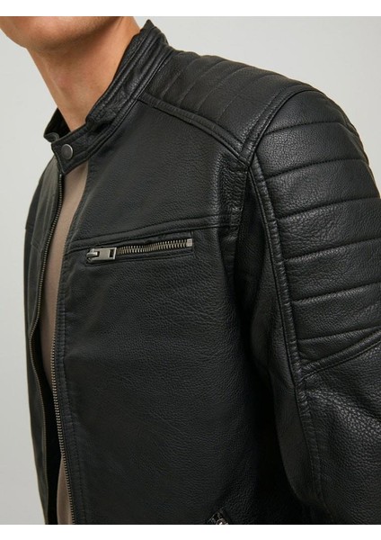 Jack Jones Htano Erkek Suni Deri Ceket 12182192 fiyatları