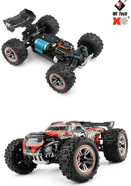 1/18 60 Km Hız Yapan Rc Araba 2.4 Ghz 4x4 LED Işıklı Full Fonksiyon Soğutmalı Metal Alaşım modelleri