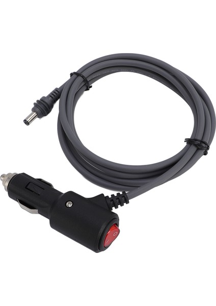 6.5 Ft Dc Güç Kablosu Puro Çakmağı DC12V 24V Su Geçirmez Otomatik Güç Kaynağı 18AWG Kablo Kamyonlar Otobüsler Gemiler Rvs Gri (Yurt Dışından) modelleri