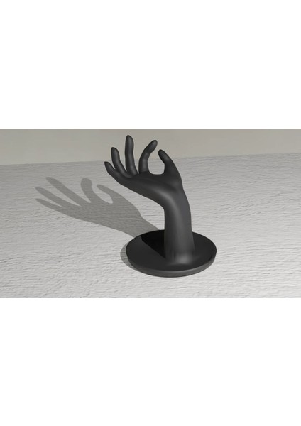 18 cm Siyah El Takı Sergileme Standı, Yüzük, Kolye, Küpe, Bileklik Organizer indirimleri