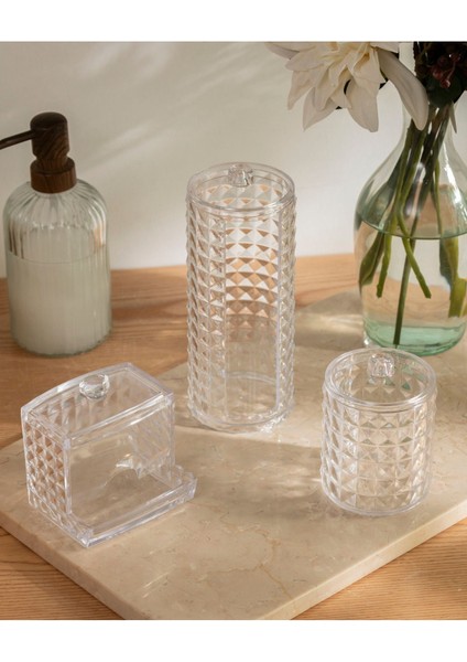 Turuncu 3'lü Makyaj Düzenleyici Set, Şık ve Kullanışlı Organizer modelleri