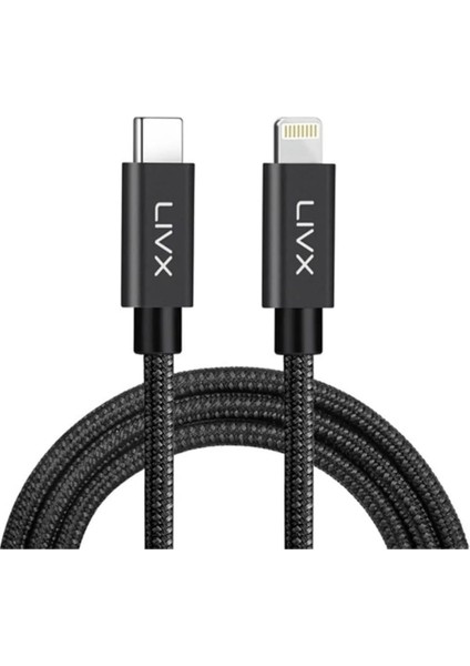 Horizontal 20W Type C To Lightning 50 cm Iphone Ipad Hızlı Şarj ve Data Kablosu
