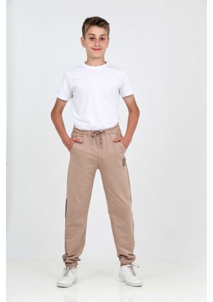 Erkek Çocuk Üç Şeritli Eşofman Alt