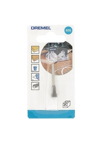 655 En Büyük Düz Kenarlı Ahşapta Kanal Açma Freze Ucu, 8,0 mm