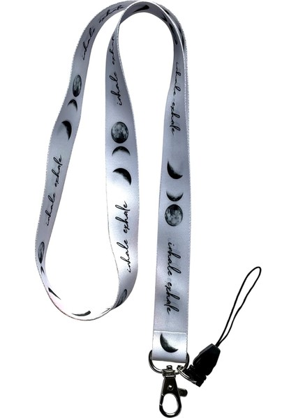 Inhale Exhale Boyun Ipi Telefon Askısı Lanyard