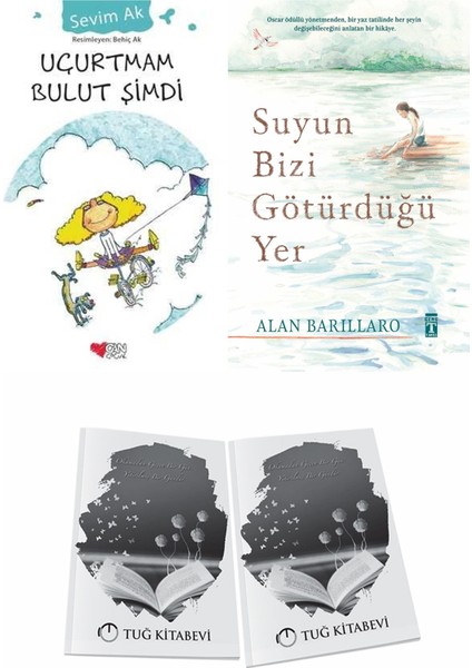 Uçurtmam Bulut Şimdi ve Suyun Bizi Götürdüğü Yer + Hediyeli