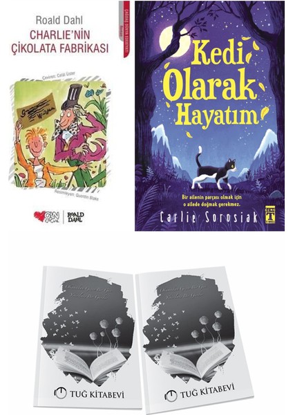 Charlie’nin Çikolata Fabrikası ve Kedi Olarak Hayatım + Hediyeli