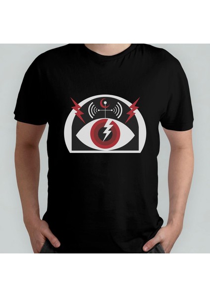 Pearl Jam %100 Pamuklu Bisiklet Yaka T-Shirt Model - 2