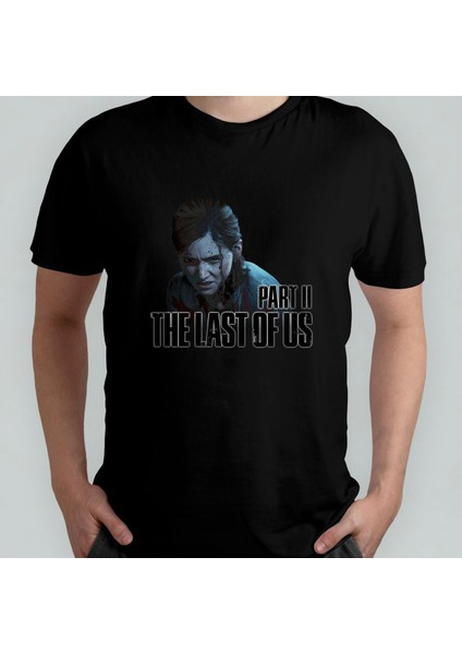 The Last Of Us Part Iı %100 Pamuklu Bisiklet Yaka T-Shirt Model 2