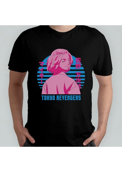 Tokyo Revengers Anime Manga Unisex %100 Pamuklu Bisiklet Yaka T-Shirt Model 18