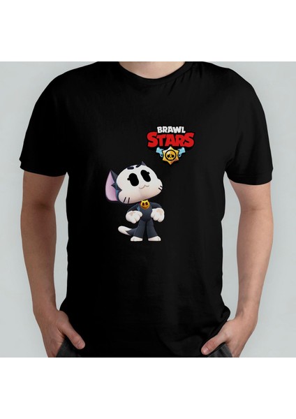Brawl Stars Kit %100 Pamuklu Bisiklet Yaka Çocuk T-Shirt fiyatları