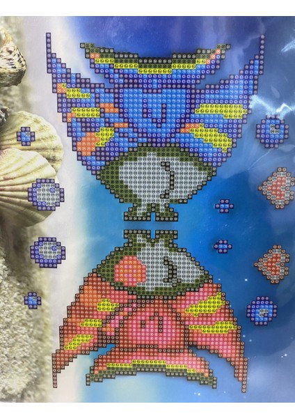 5d Yapışan Boncuk Goblen Mozaik Tablo Pano 21*25 cm JA20307 fiyatları
