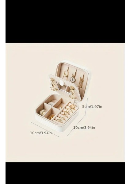 Pembe Seyahat Takı Organizer Kutusu, Mücevher ve Aksesuar Düzenleyici fırsatları