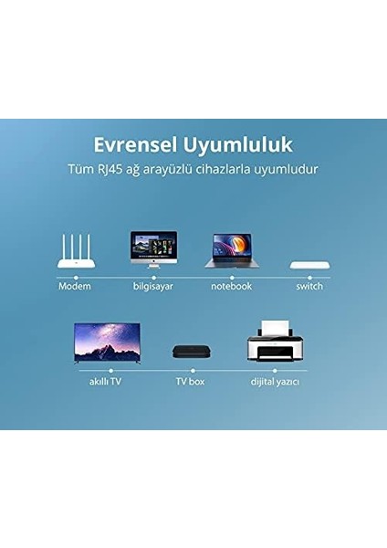 Cat6 Flat Ethernet Kablosu, 30 Metre fiyatları