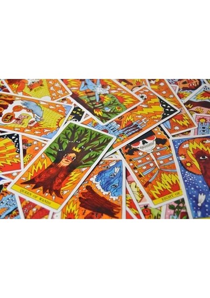 Tarot Del Fuego By Ricardo Cavolo, Tarot Kartları modelleri