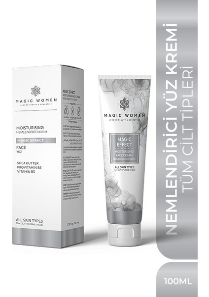 Magic Effect Anında Işıltılı Bir Cilt Için Nemlendirici Yüz Bakım Kremi - 100 ml fiyatları