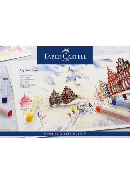 Creative Studio Toz Pastel Boya (Soft), 36 Renk