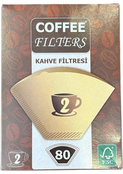 Kahve Filtresi 80 Adet