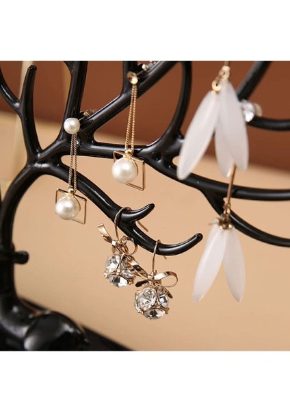 Kahverengi Geyik Tasarımlı Takı Standı, Şık ve Fonksiyonel Organizer fiyatları