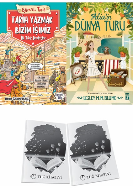 Tarih Yazmak Bizim Işimiz Ilk Türk Devletleri ve Alicein Dünya Turu + Hediyeli