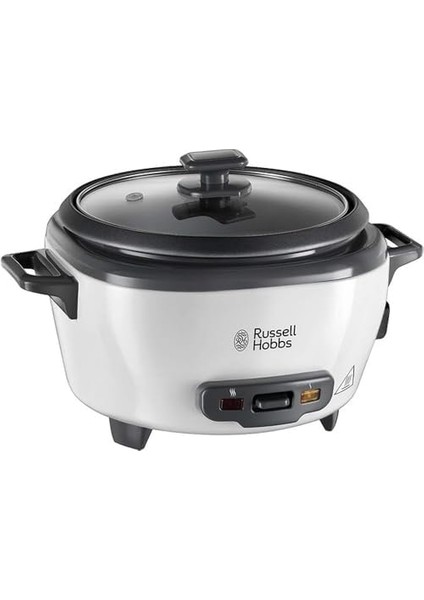 Hobbs Orta Boy Pirinç Pişirici, Paslanmaz Çelik/beyaz, Yapışmaz Kaplama, Bulaşık Makinesinde Yıkanabilir, 300 Watt) 27030-56, Bir Seferde 6 Porsiyon (Porsiyon Başına 200 Grama Kadar) fiyatları