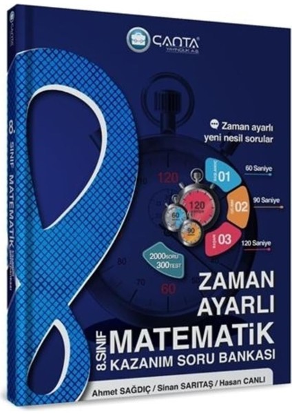 8. Sınıf Matematik Zaman Ayarlı Kazanım Soru Bankası