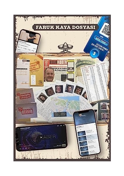 Davalar Dedektiflik Suç Çözümleme Oyunu Faruk Kaya Dosyası - Gizem Bulmaca Cinayet Çözme Kutu Oyunları - Katil Bulma Dedektif Oyunu - Suçlu Kim, Cinayeti Çözebilir Misin? (Dava-2) modelleri