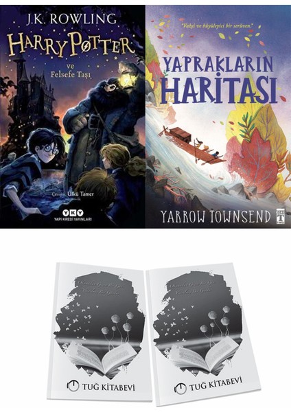 Harry Potter ve Felsefe Taşı ve Yaprakların Haritası + Hediyeli