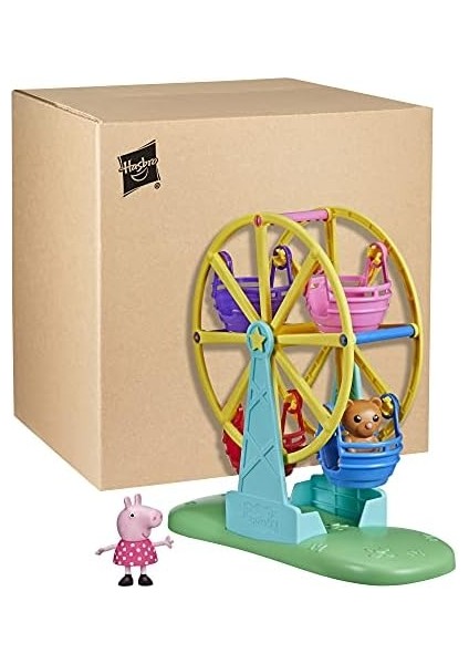 Pig Play-Doh Peppa Pig Peppa&apos;nın Maceraları Dönme Dolapta Eğlenceli Oyun Seti, Peppa Pig Figürlü Okul Öncesi Oyuncak ve 3 Yaş ve Üstü Çocuklar Için Aksesuarlar fiyatları