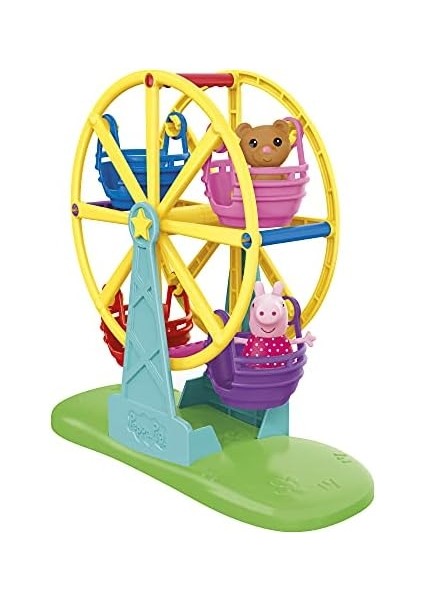 Pig Play-Doh Peppa Pig Peppa&apos;nın Maceraları Dönme Dolapta Eğlenceli Oyun Seti, Peppa Pig Figürlü Okul Öncesi Oyuncak ve 3 Yaş ve Üstü Çocuklar Için Aksesuarlar modelleri