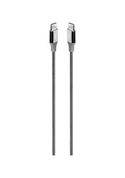 Alumicable Type-C To Type-C 300CM 65W Pd/qc Hızlı Şarj ve Data Kablosu 2DK52UG Uzay Gri modelleri