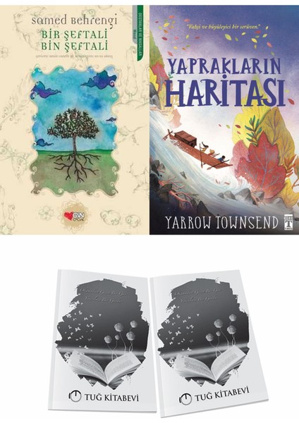 Bir Şeftali Bin Şeftali ve Yaprakların Haritası + Hediyeli