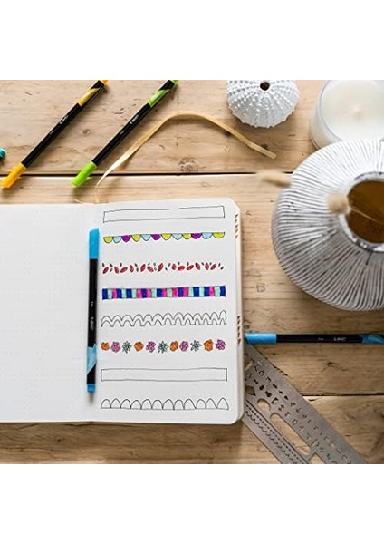 Intensity Fine Liner Keçe Uçlu Kalem 4&apos;lü Blister Klasik Renkler, Siyah,mavi,kırmızı ve Yeşil Renk, 0.4 Mm. Çizgi Kalınlığı fiyatları