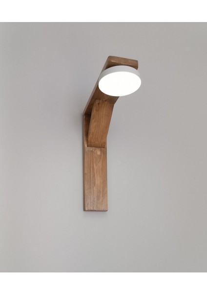 Doğal Ahşap Duvar Aplikası Sensörlü, Şık ve Modern Tasarım modelleri