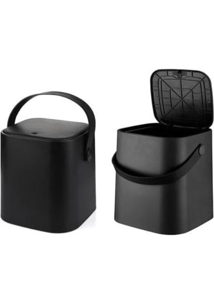 Çöp Kovasi 4 Lt Siyah