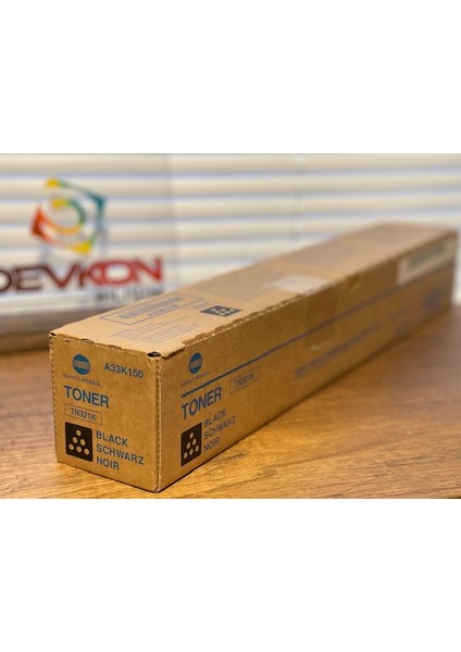 Minolta TN-321 Orjinal Siyah Toner Bizhub C-224 C-284 C-364 A33K150 (TN321K-TN-321K)