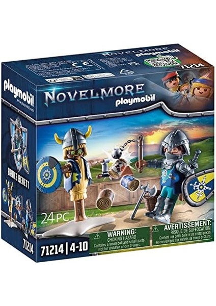 71214 Novelmore Şövalyeleri - Savaş Eğitimi, Playmobil Kalesi, Şövalyeler, Oyuncak Şövalyeler, Binici Şövalye, Orta Çağ, Zırh, Şövalyeler Oyun Seti 4 Yaş ve Üzeri Çocuklar Için fiyatları