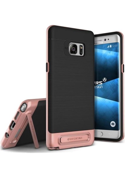 Galaxy Note Fe High Pro Shield Kılıf Rose Gold