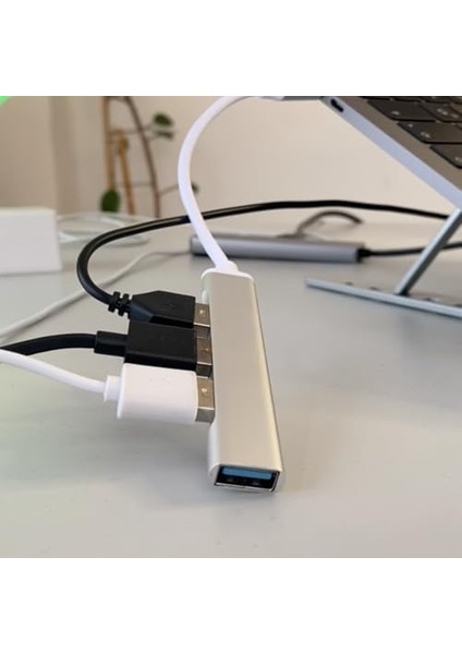 Type C To USB 3.0 Çoklayıcı 4 Adet Port Otg Çoğaltıcı Adaptörü - USB C To USB 3.0 - Macbook Için USB Portu USB Hub Çevirici fiyatları