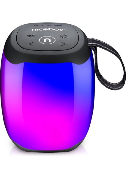 Raze Neon 15W Kablosuz Bluetooth 5.0 Ipx6 Ambiyans Hoparlör