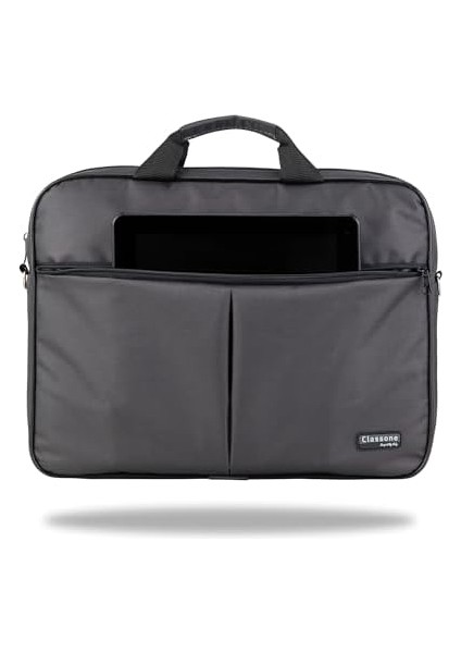 WTX304 Wtxpro Serisi 15.6 Inch Uyumlu Su Geçirmez Kumaş Macbook, Laptop, Notebook El Çantası- Gri fiyatları