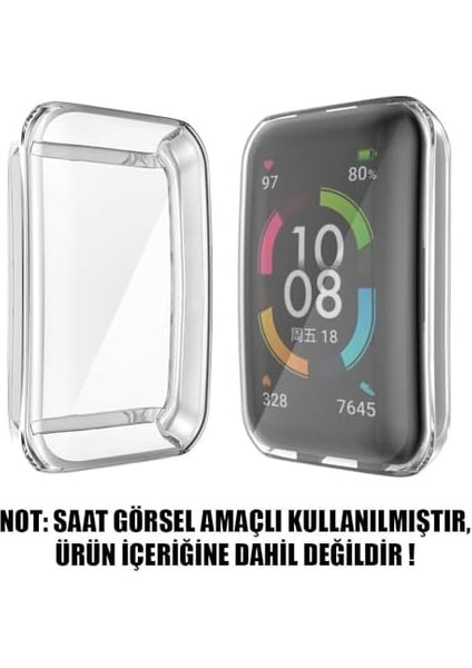Huawei Honor Band 9 Için Kılıf 360 Full Round Soft Silicone Şeffaf [honor Band 9 ile Uyumlu Kılıf - Şeffaf] modelleri