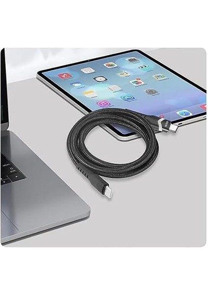 Nr9 Type-C To Type-C Iphone Android Uyumlu 65W Pd LED Işıklı Kablo Hızlı Şarj Örgü Kablo fiyatları